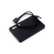 Кишеня 2,5 пластик USB3.0 SATA, Black (10249)