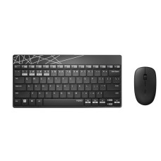 Rapoo  8000M Black клавіатура + мишка