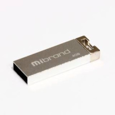USB 2.0 Mibrand Сhameleon 4Gb Silver