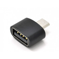 Перехідник YHL888 USB2.0(AF) OTG =/ microUSB(M), Black