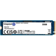Kingston (250гб) NV2 M.2 2280 PCIe Gen4.0 x4 (SNV2S/250G)