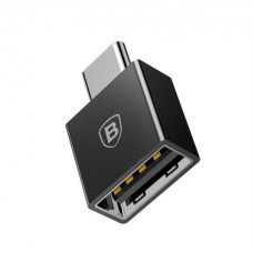 Перехідник USB OTG Baseus (CATJQ-B01) чорний (USB Type-C-/USB Type-A