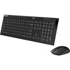 Rapoo 8210M Black (клавіатура +миша)