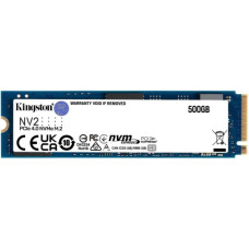 Kingston (500гб) NV2 2280 PCIe 4.0 x4 NVMe (SNV2S/500G)