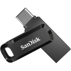 SanDisk (64гб) Ultra Dual Drive Go OTG Black (SDDDC3-064G-G46)