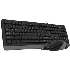 A4 Tech  F1010 USB, Black/Grey, клавіатура+миша