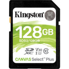 Kingston (128гб) Canvas Select Plus SDXC (SDS2/128GB)