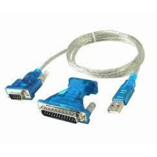 Кабель USB to RS-232 з перехідником RS-232 (9 pin) / (25Pin)