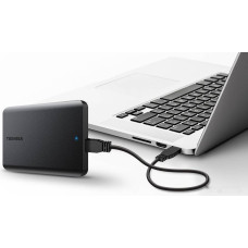 Toshiba (1тб) Canvio Basics Black (2.5