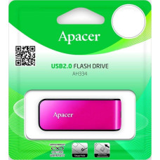 Apacer (64гб) AH334 64GB Pink (AP64GAH334P-1)