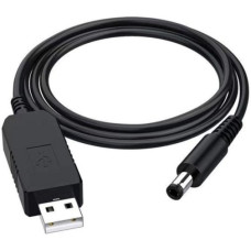 Кабель для роутера ArmorStandart 9V USB / DC 5.5x2.1m 0.8m Black (ARM65