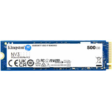 Kingston (500гб) NV3 2280 PCIe 4.0 x4 NVMe (SNV3S/500G)