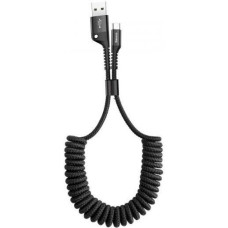 Baseus Fish Eye Spring AM / Type-C 1m Black (CATSR-01)