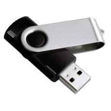 GOODRAM TWISTER 16 GB Black/Silver (PD16GH2GRTSKKR9) USB 2.0