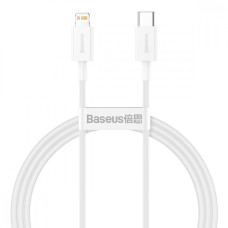 Baseus (1м) Superior Series Fast Charging Data Cable Type-C to iP PD 20W  White
