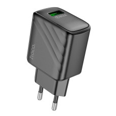 Hoco  CS21A Rich single port QC3.0 charger Black Hoco  CS21A Rich single port QC3.0 charger Black