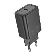 Hoco  N62 Gentle single port PD30W charger (EU) Black Hoco  N62 Gentle single port PD30W charger (EU) Black