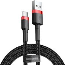 Baseus (1м) Dura Series Fast Charging Cable USB to Type-C 60W Red+Black