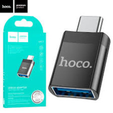 Перехідник HOCO UA17 USB3.0(F) =/ Type-C(M), Black