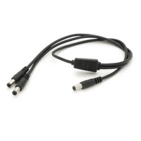 Дільник живлення DC-M=/2xDC-M (D 5,5x2,5мм) кабель довжиною 50см