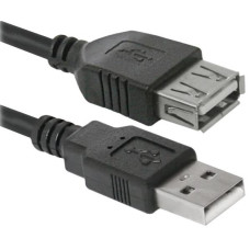 Defender USB02-06 AM / AF 1.8m Black (87456)